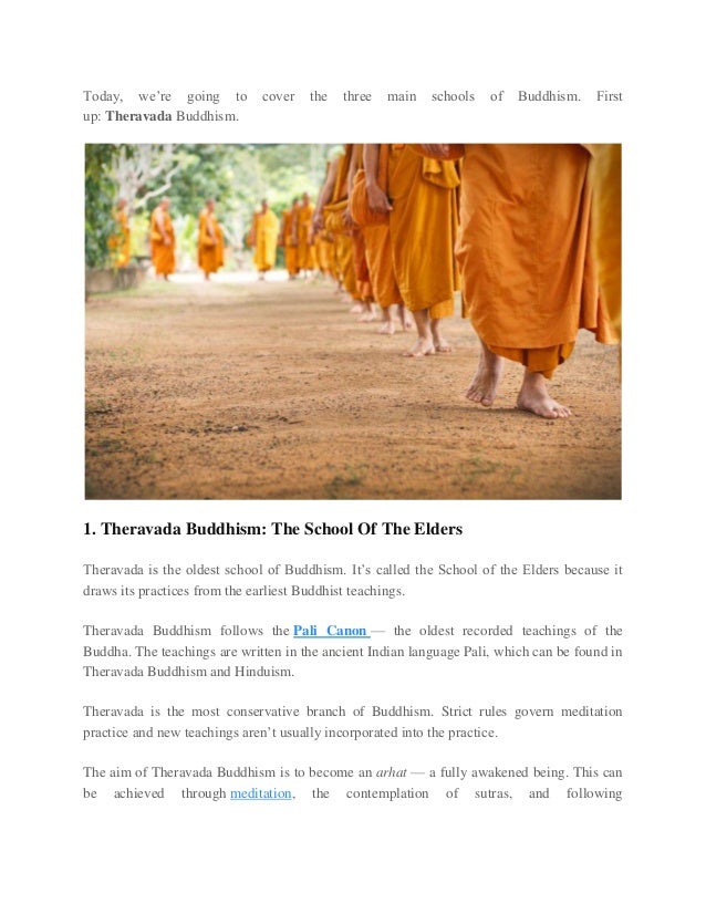 What Different Types Of Buddhism Are There?
