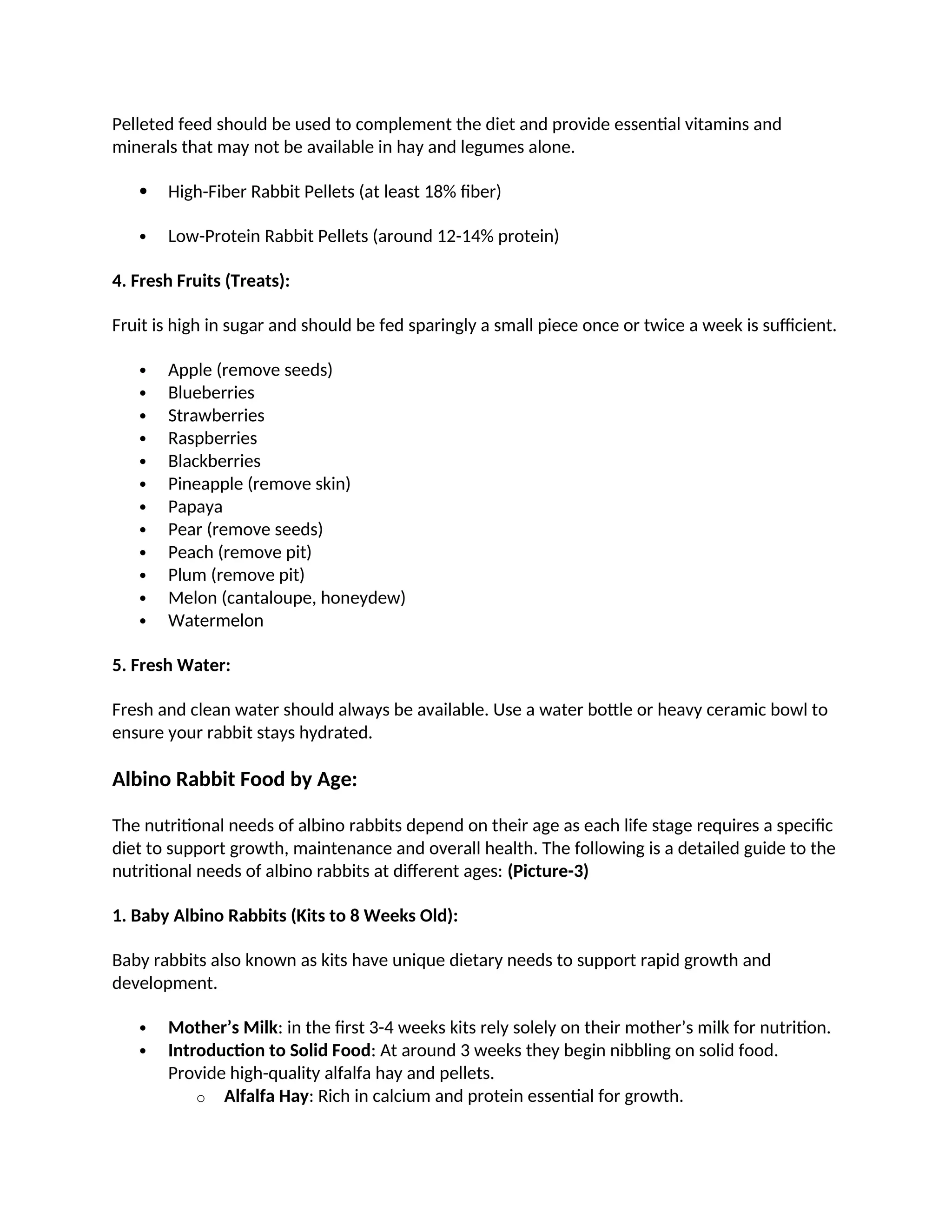 Image showcasing What do Albino Rabbits Eat: List of Foods for Albino Rabbits | DOCX