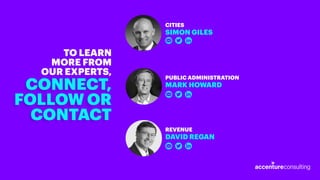 13
TO LEARN
MORE FROM
OUR EXPERTS,
CONNECT,
FOLLOW OR
CONTACT
SIMON GILES
DAVID REGAN
MARK HOWARD
PUBLIC ADMINISTRATION
CI...