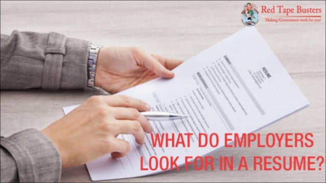 what do employers look for in a resume what do employers look for in a resumes