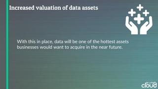 With this in place, data will be one of the hottest assets
businesses would want to acquire in the near future.
 