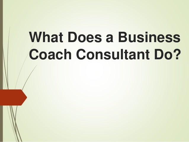 Business coach in Tacoma