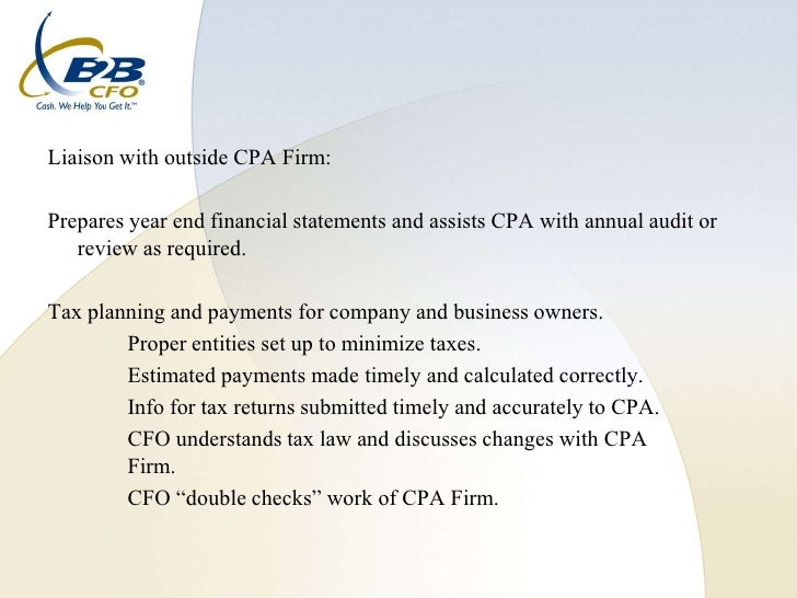 What Does A CFO Do 