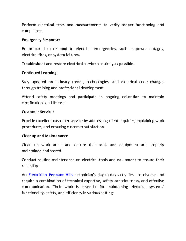 What Does An Electrical Technician Do Day To Day docx What Does An Electrical Technician Do Day To Day docx
