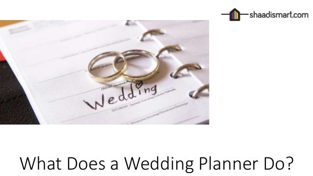 What Does A Wedding Planner Do