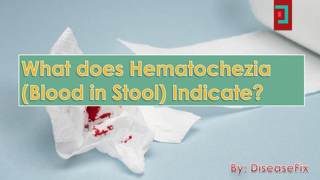 What does Hematochezia (Blood in Stool) Indicate?