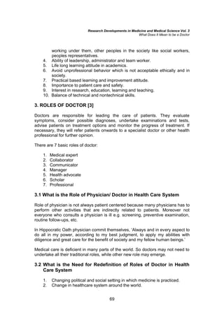 What Doctors Study.pdf What Does It Mean to be a Doctor Chapter.pdf