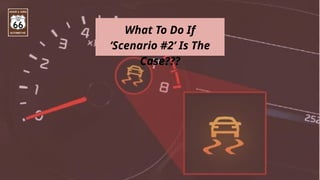 What To Do If
‘Scenario #2’ Is The
Case???
 