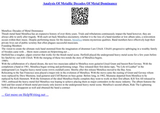 Doom Metal Band Tuning Guide v1.1, PDF, Rock Music Groups