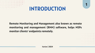 What Does RMM Stand For and How Does It Work | PPT