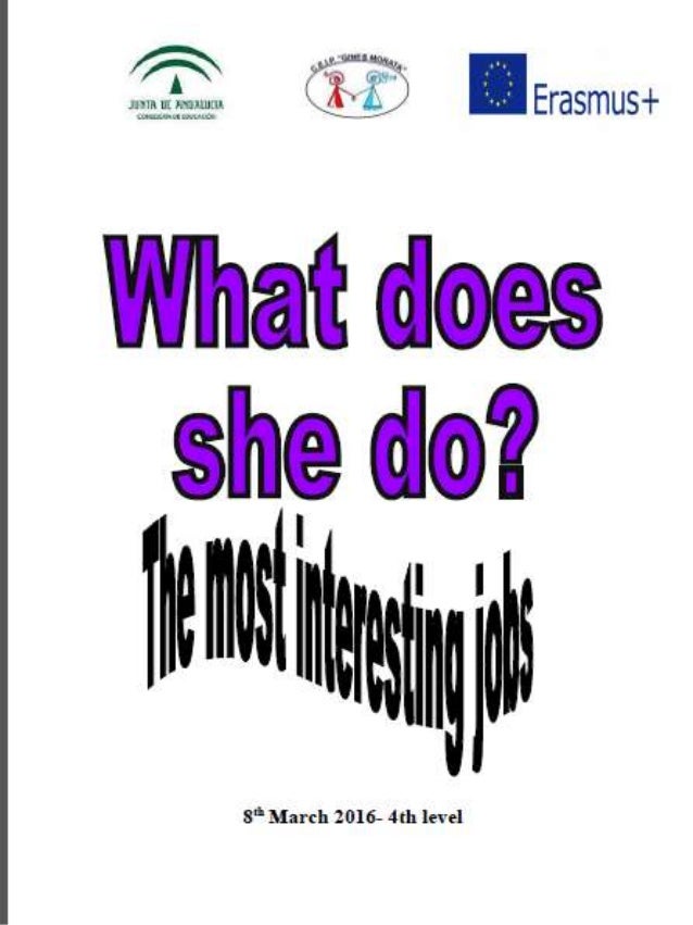 What does she do?