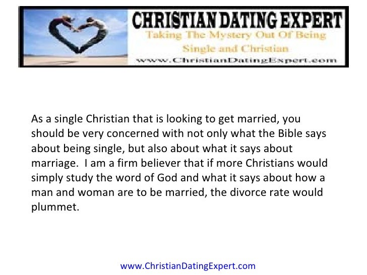 What does god say about christian dating