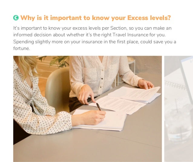 What Does The Excess Mean On Travel Insurance