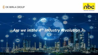 27 November 2019
Are we in the 4th Industry revolution ?
NEI Digital Office 16
Source(s) / Picture Credit:
• https://medium.com/@TechFoodLife/tech-the-fourth-industrial-revolution-the-rise-of-the-autonomous-economy-f42bc7b5667d
• www.slideshare.net
 