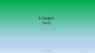 Enlarged
Texts
Arnulfo Yu Laniba 8
 