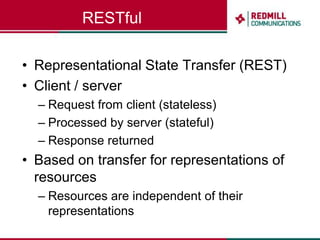 Developer Views“To demand that operators adopt specific standards before you can deploy your application is a self-defeating approach for both operators and developers. “I have yet to see a single application that genuinely requires all operators to expose the same APIs. There have been SMS and location applications for years that didn't seem to mind different APIs across different operators ... so why require all operators to support OneAPI before they can launch new applications?” Source: Moriana/Informa Operator Developer Relationship Survey. Research by The Moriana Group. Commissioned by Hewlett Packard © The Moriana Group 2010 All Rights Reserved