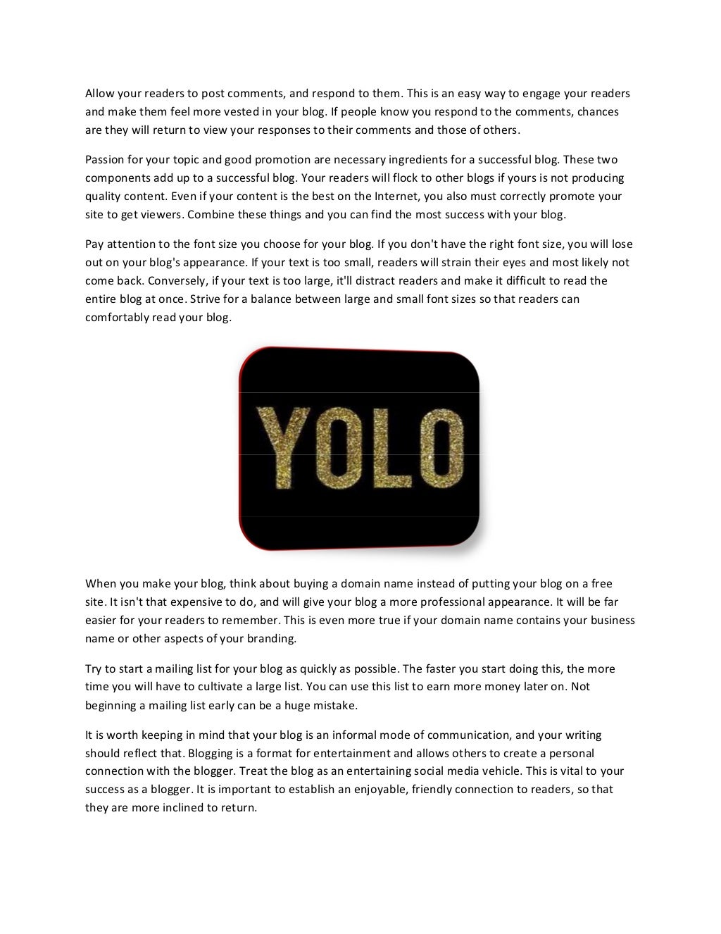 What does yolo mean