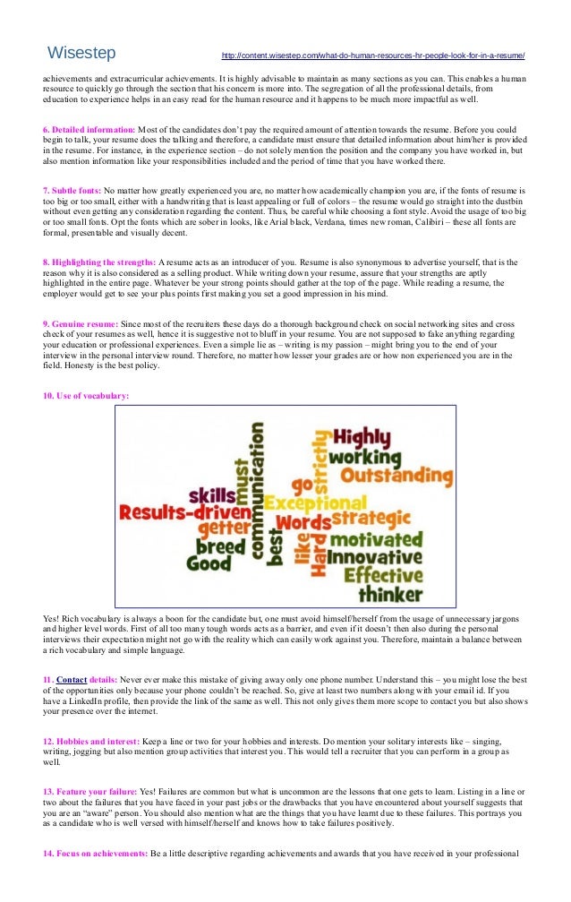what does hr look for in a resume what does hr look for in a resume resume ideas what does hr look for in a resume what does hr look for in a resume resume ideas