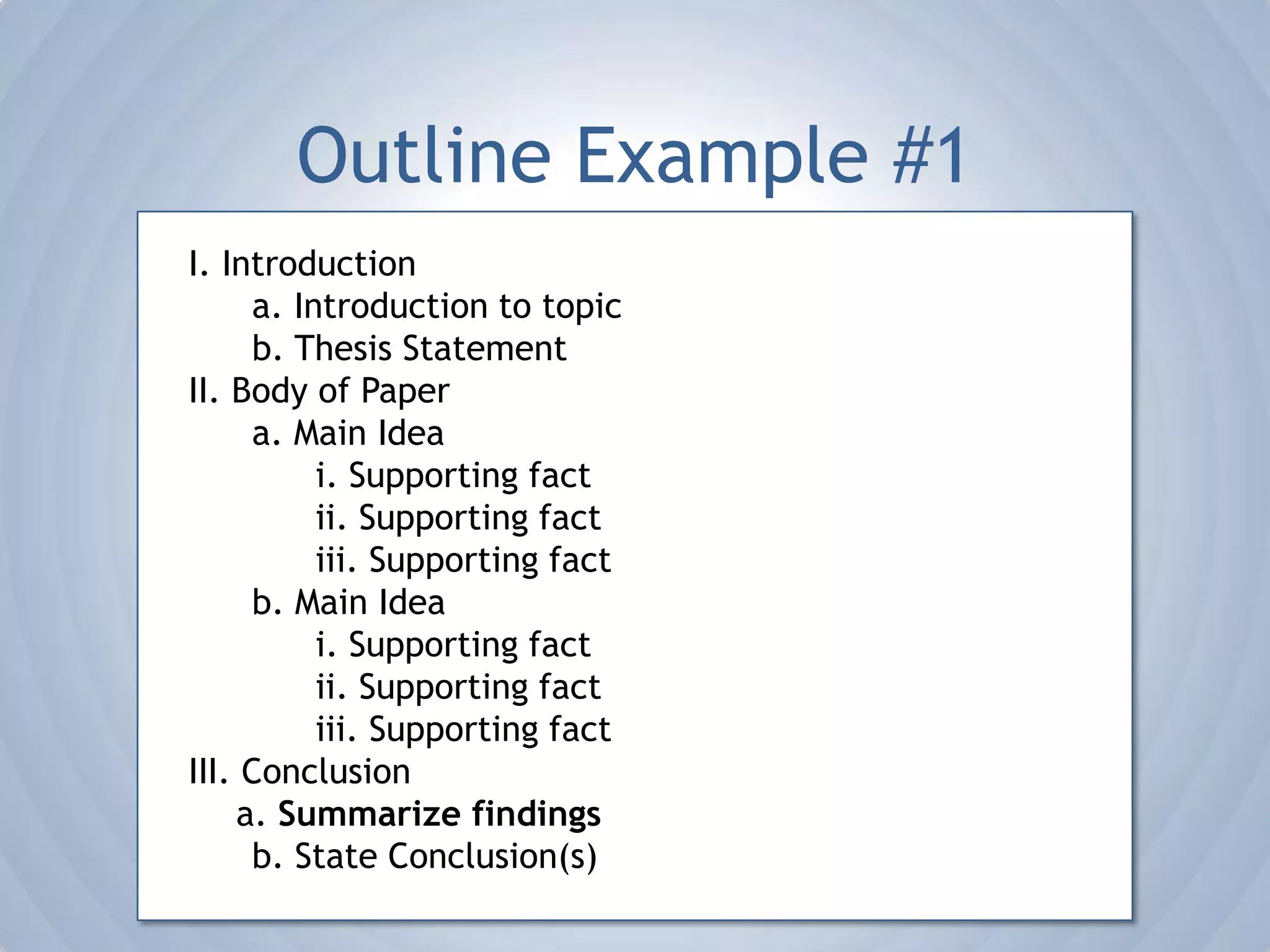 To eliminate any information or ideas that do not support your topic. 