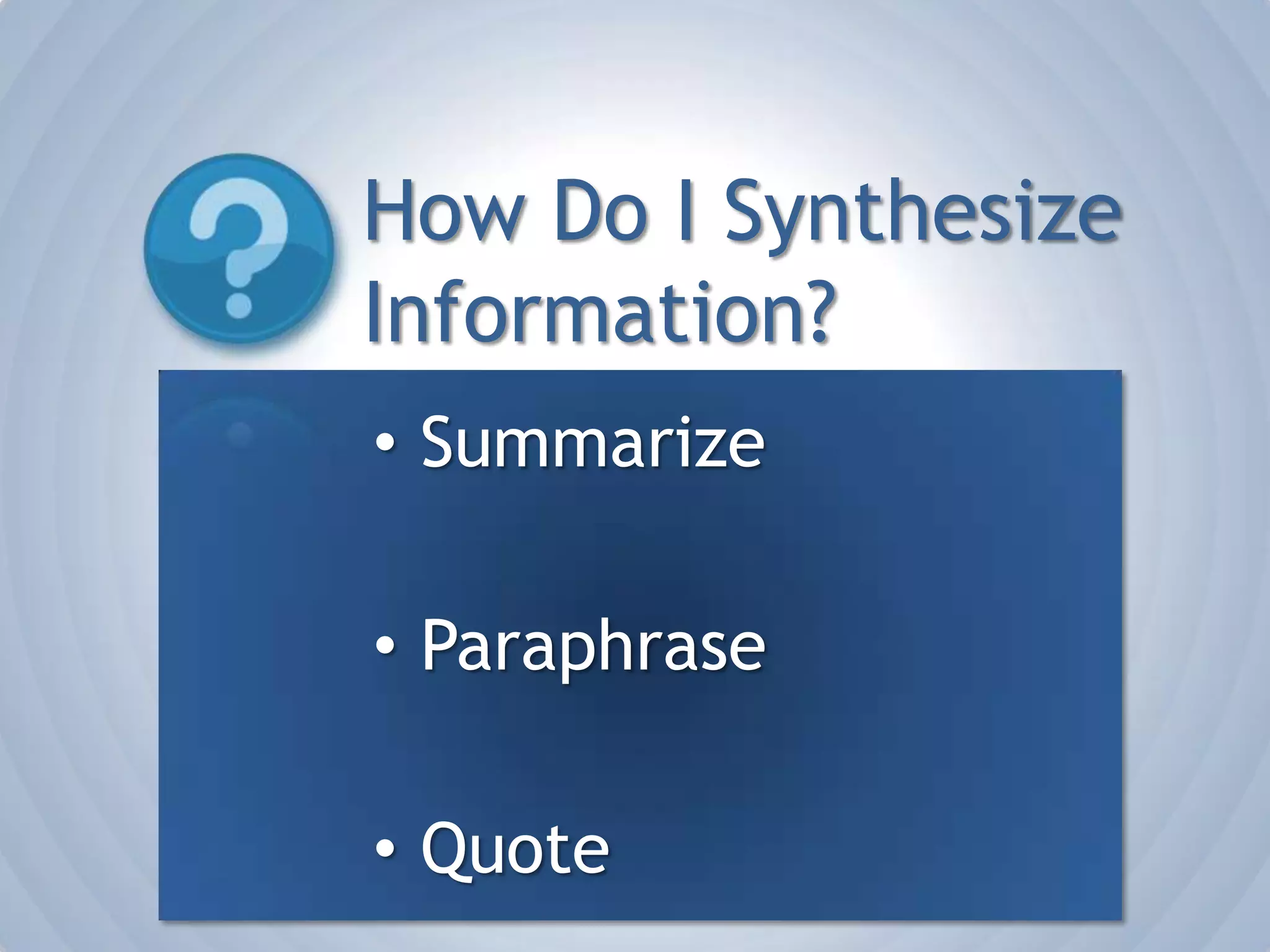 To guide the flow of your paper.