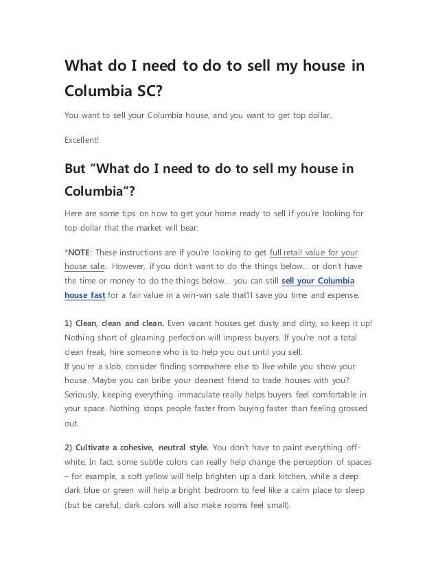 i want to sell my house realtor what do need to sell my house in columbia sc do need to sell my house in sc i want to sell my house realtor what do need to sell my house in columbia sc do need to sell my house in sc