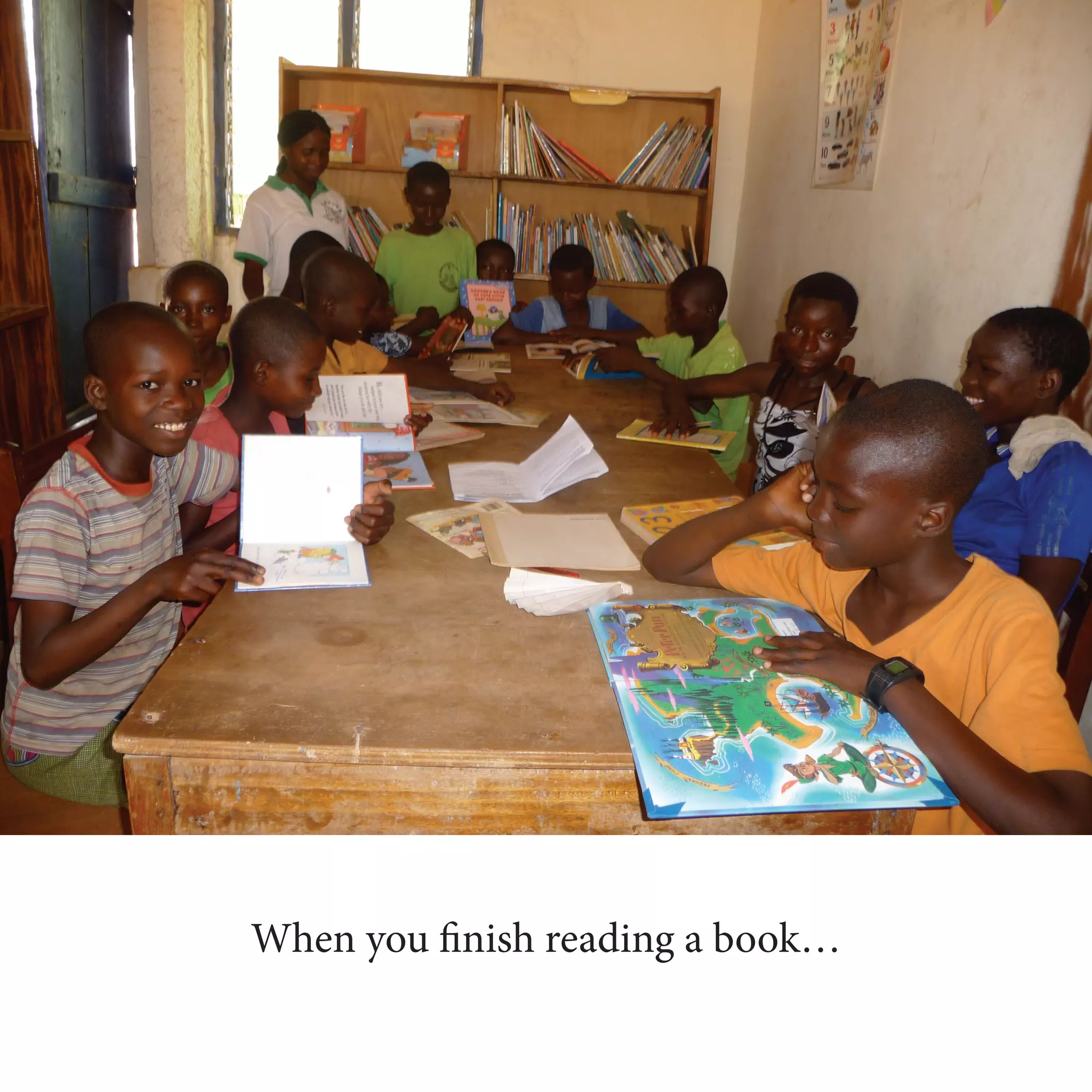 When you finish reading a book…