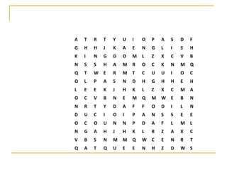 A T R T Y U I O P A S D F
G H H J K A E N G L I S H
K I N G D O M L Z X C V B
N S S H A M R O C K N M Q
Q T W E R M T C U U I O C
O L P A S N D H G H H E H
L E E K J H K L Z X C M A
O C V B N E M Q M W E B N
N R T Y D A F F O D I L N
D U C I O I P A N S S E E
O C O U N N P D A F L M L
N G A H J H K L R Z A X C
V B S N M M Q W C E N R T
Q A T Q U E E N H Z D W S
 