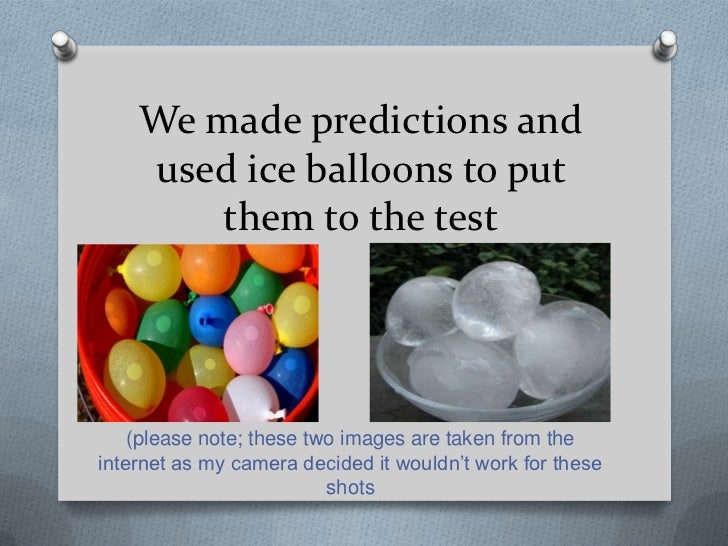 What effects ice melting