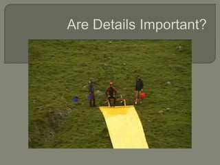 Are Details Important?
