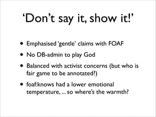 "Whatever I can get..."