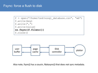 What every data programmer needs to know about disks
