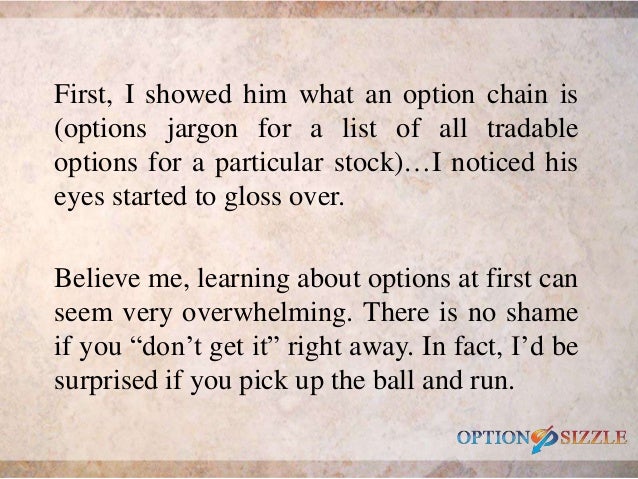 Non tradable stock options