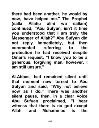 Biography of Prophet Muhammad (A Millennium or Journey of a Lifetime with the Prophet)