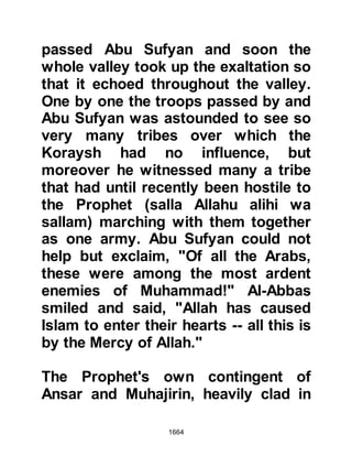 Biography of Prophet Muhammad (A Millennium or Journey of a Lifetime with the Prophet)