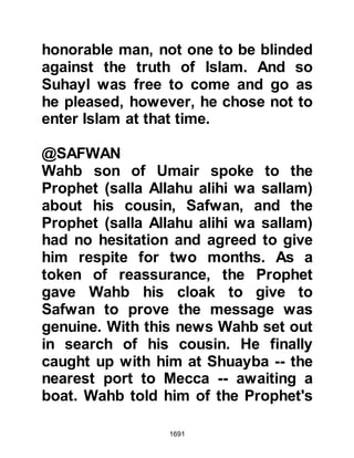 Biography of Prophet Muhammad (A Millennium or Journey of a Lifetime with the Prophet)