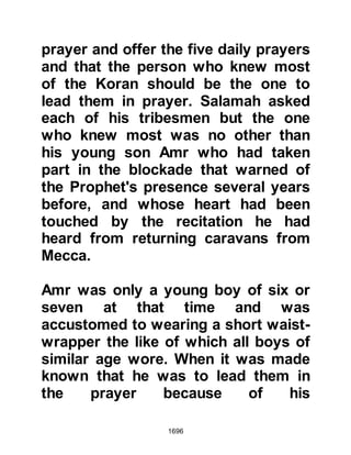 Biography of Prophet Muhammad (A Millennium or Journey of a Lifetime with the Prophet)