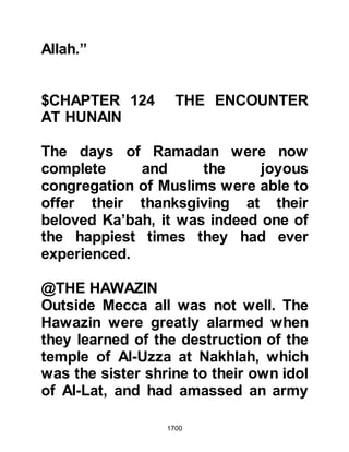 Biography of Prophet Muhammad (A Millennium or Journey of a Lifetime with the Prophet)