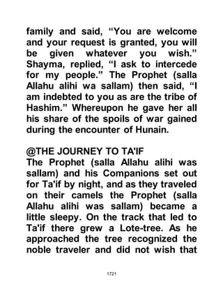 Biography of Prophet Muhammad (A Millennium or Journey of a Lifetime with the Prophet)