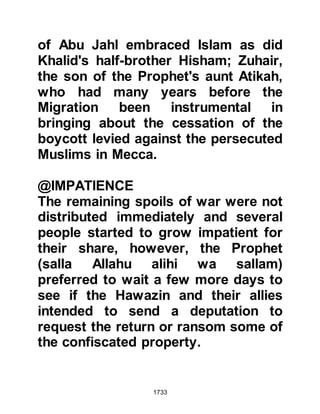 Biography of Prophet Muhammad (A Millennium or Journey of a Lifetime with the Prophet)