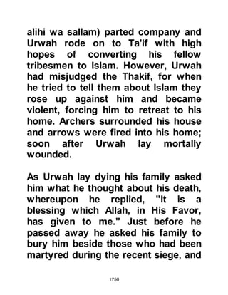 Biography of Prophet Muhammad (A Millennium or Journey of a Lifetime with the Prophet)