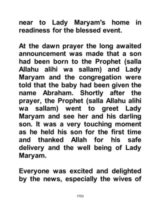 Biography of Prophet Muhammad (A Millennium or Journey of a Lifetime with the Prophet)