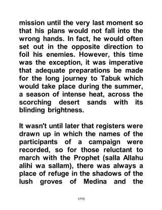 Biography of Prophet Muhammad (A Millennium or Journey of a Lifetime with the Prophet)