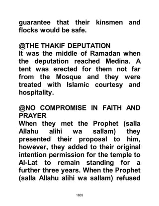 Biography of Prophet Muhammad (A Millennium or Journey of a Lifetime with the Prophet)