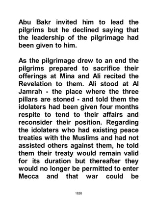 Biography of Prophet Muhammad (A Millennium or Journey of a Lifetime with the Prophet)