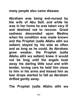 Biography of Prophet Muhammad (A Millennium or Journey of a Lifetime with the Prophet)