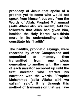 Biography of Prophet Muhammad (A Millennium or Journey of a Lifetime with the Prophet)