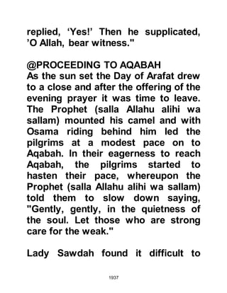 Biography of Prophet Muhammad (A Millennium or Journey of a Lifetime with the Prophet)