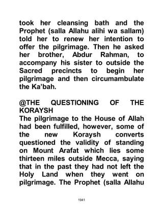 Biography of Prophet Muhammad (A Millennium or Journey of a Lifetime with the Prophet)