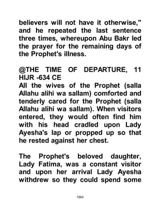 Biography of Prophet Muhammad (A Millennium or Journey of a Lifetime with the Prophet)