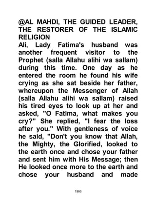 Biography of Prophet Muhammad (A Millennium or Journey of a Lifetime with the Prophet)